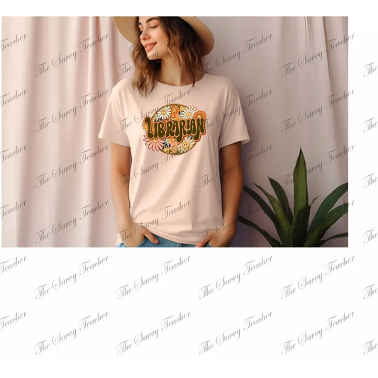 Groovy Librarian Spirit Shirt - Small - Shirts & Tops