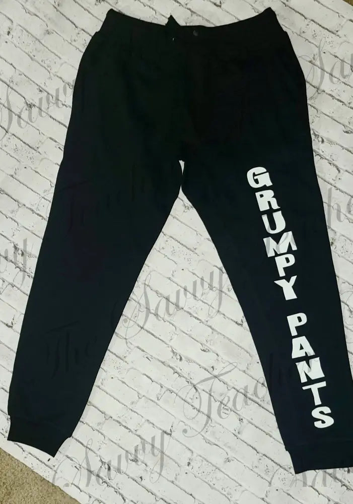 Grumpy Pants - Small - sweatpants