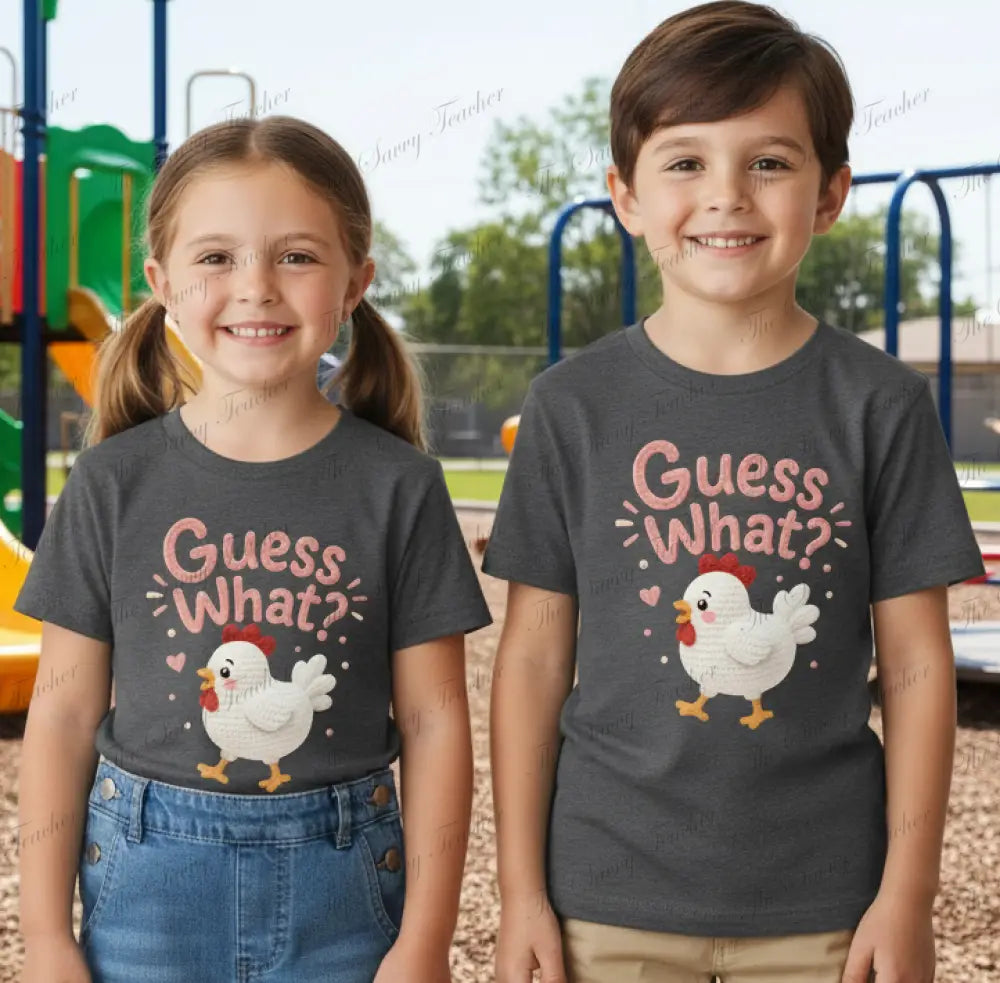 Guess What - youth xs - t-shirt