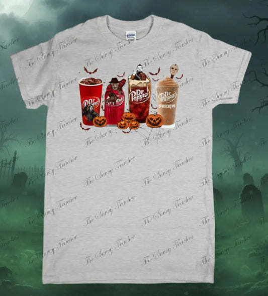 Horror Movie Dr. Pepper - Adult small - t-shirt