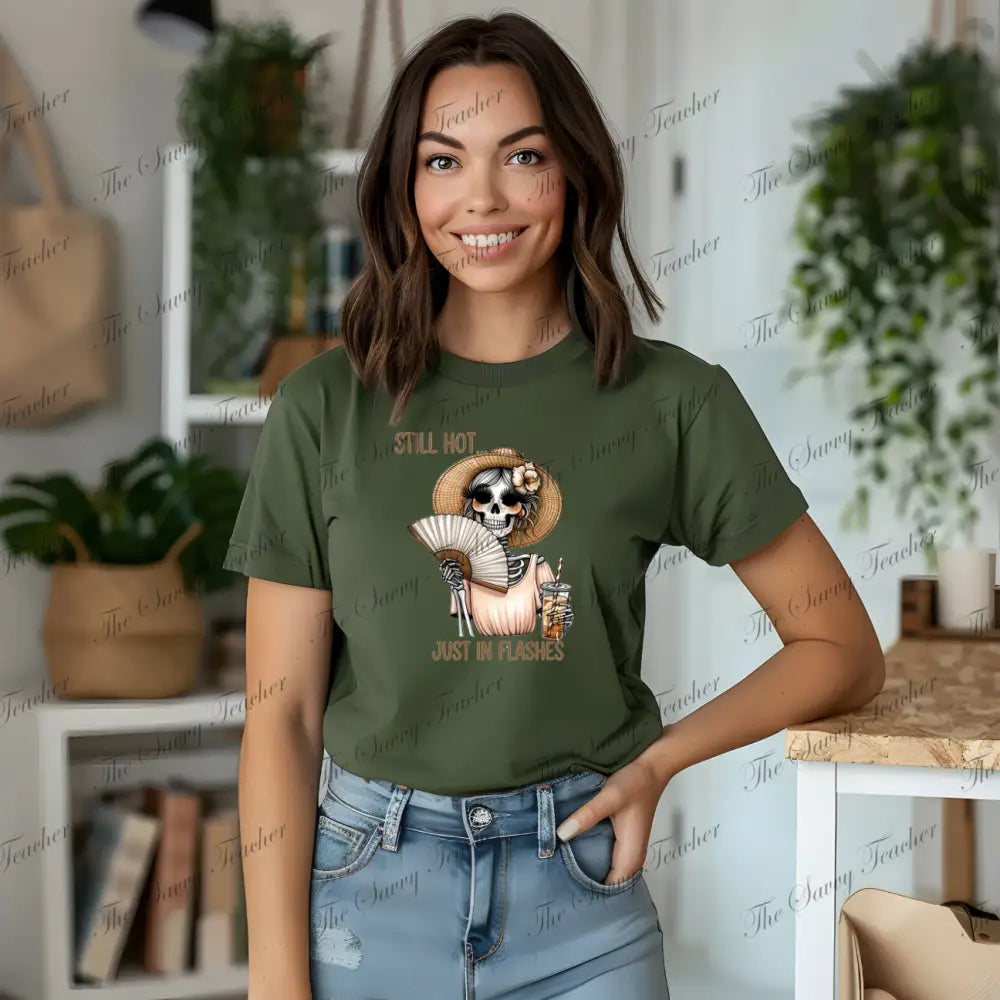 Hot Flashes - small - t-shirt