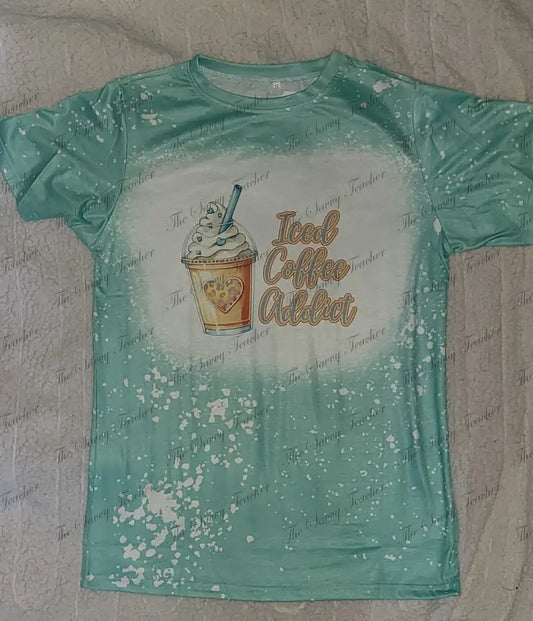 Iced Coffee Addict - Small - t-shirt