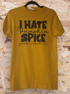 I Hate Pumpkin Spice