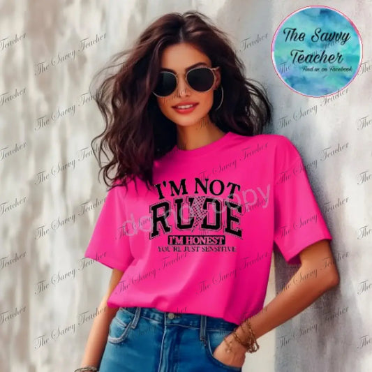 I’m Not Rude - small - t-shirt