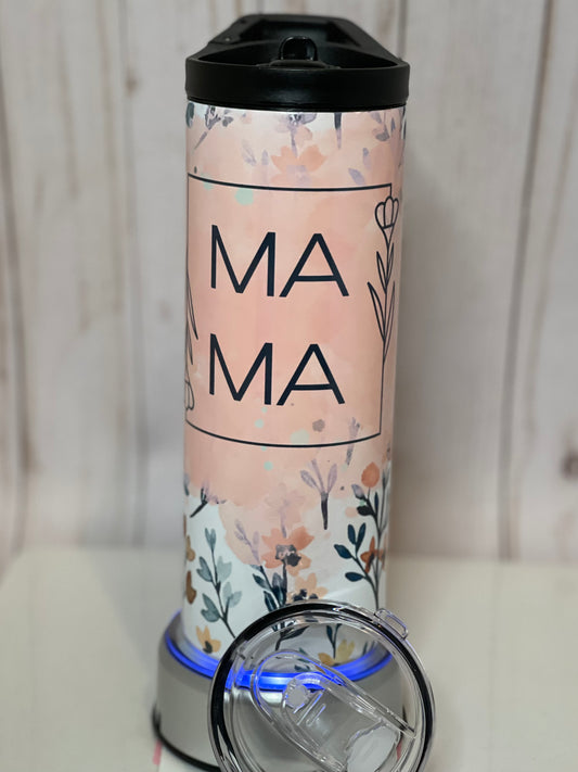 Floral mama 25 oz duo topped tumbler