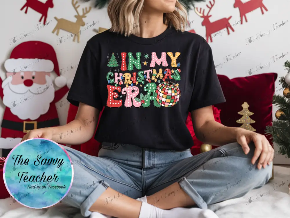 In My Christmas Era - youth xs - t-shirt