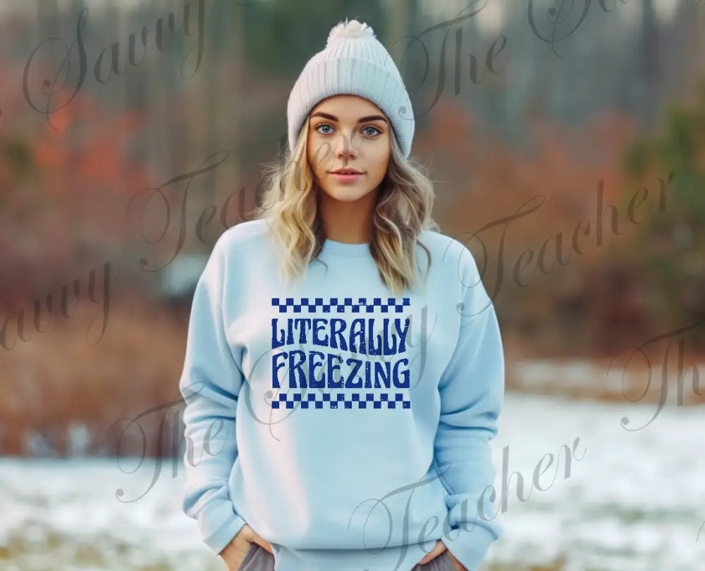 Literally Freezing - Small - sweatshirt