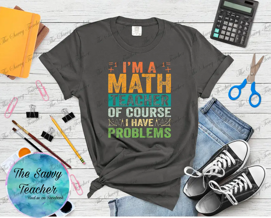 Math Teacher Spirit Shirt - XS / Short - t-shirt