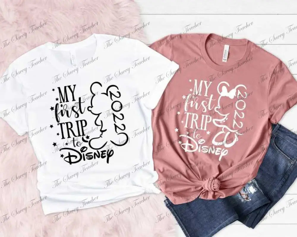My First Trip to Disney - Newborn - t-shirt