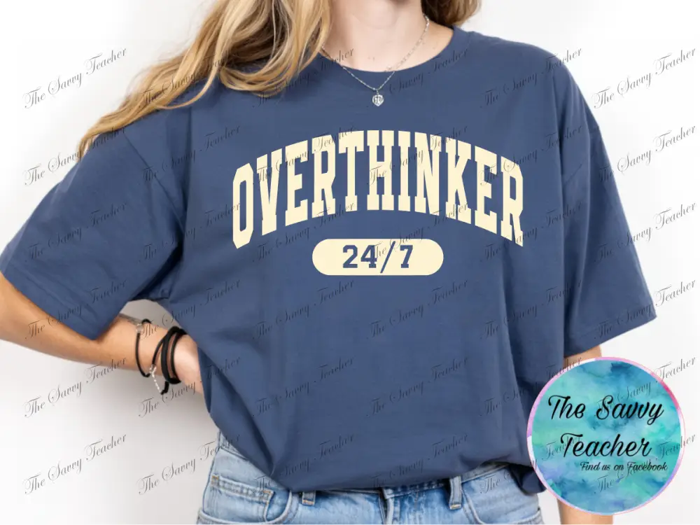 Overthinker - small - t-shirt