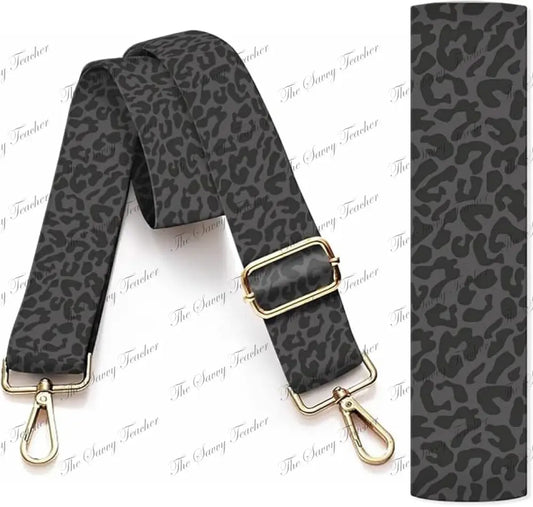 Phone Strap Black Leopard - Phone Strap