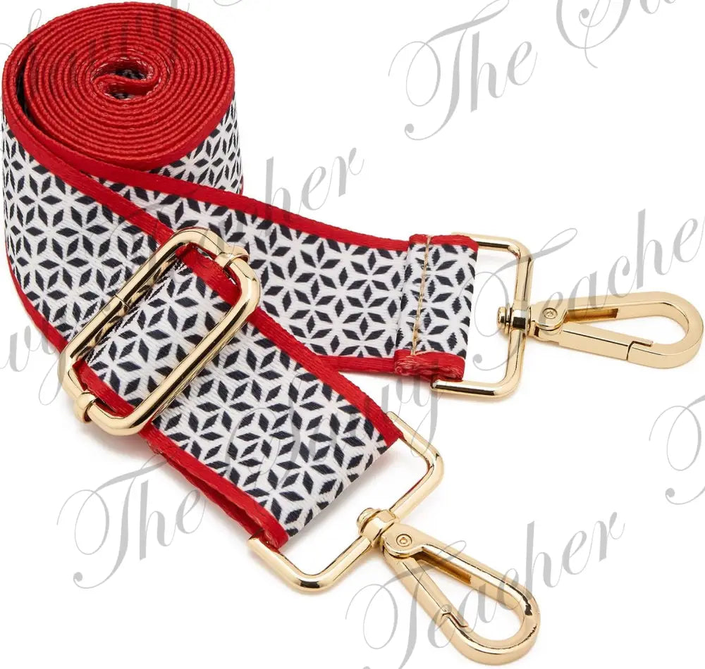 Phone Strap Flower Geometric Pattern - Phone Strap