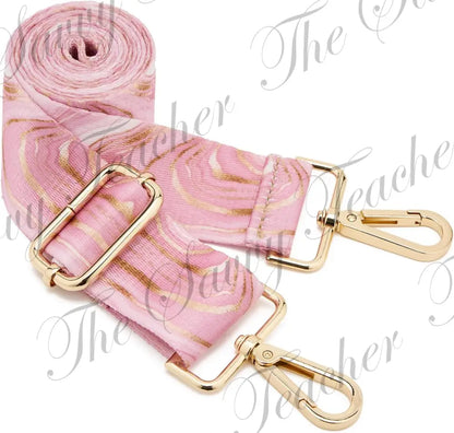 Phone Strap Pink and gold Lava flow - Phone Strap