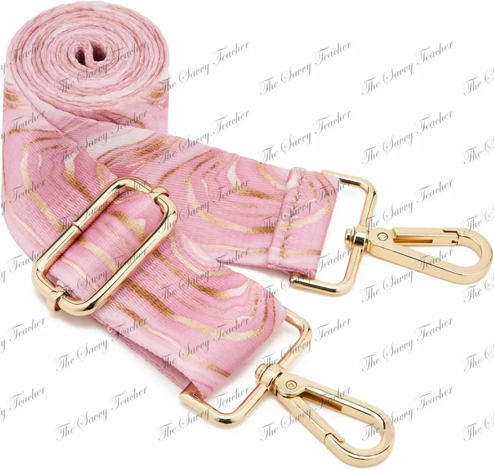 Phone Strap Pink and gold Lava flow - Phone Strap