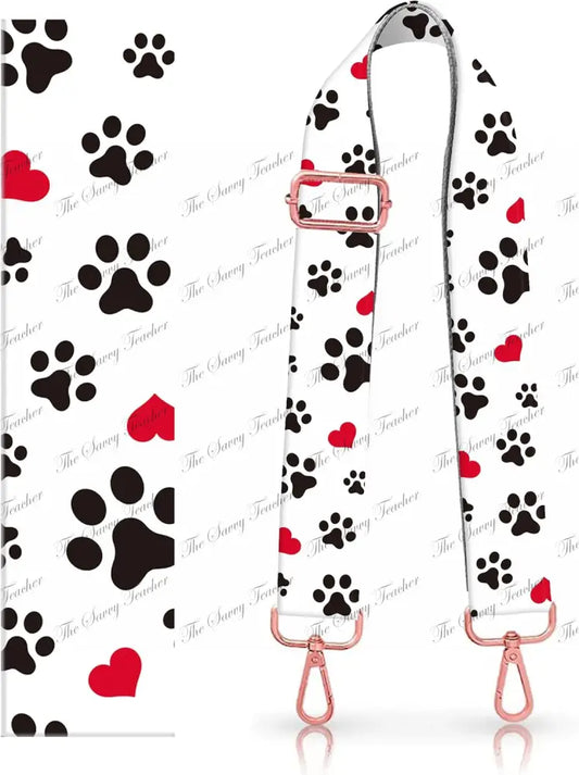 Phone Strap Puppy prints - Phone Strap