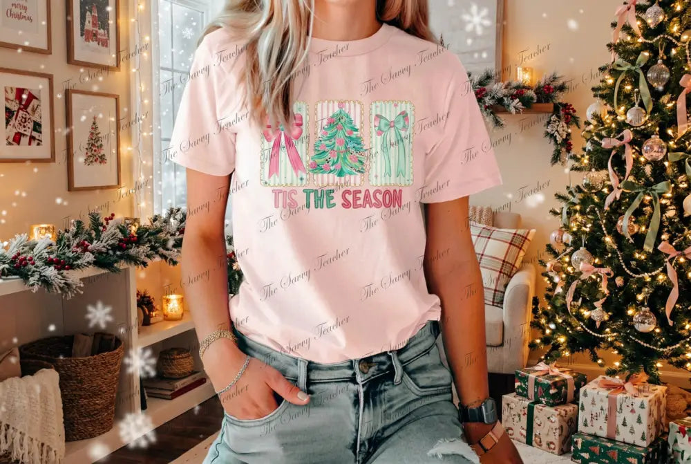 Preppy Christmas - Small - t-shirt