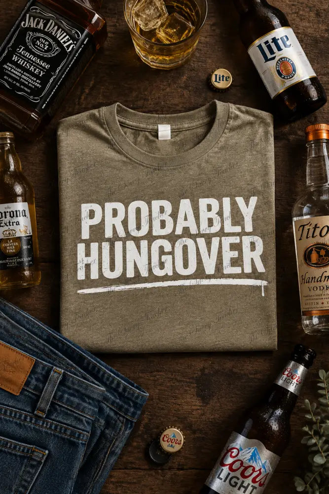 Probably Hungover - t-shirt