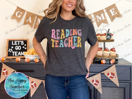 Reading Teacher Spirit Shirt - XS / sweatshirt - t-shirt