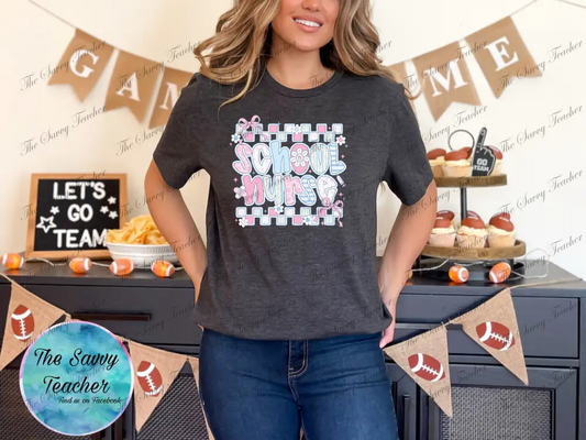 School Nurse Spirit Shirt - XS / Short - t-shirt