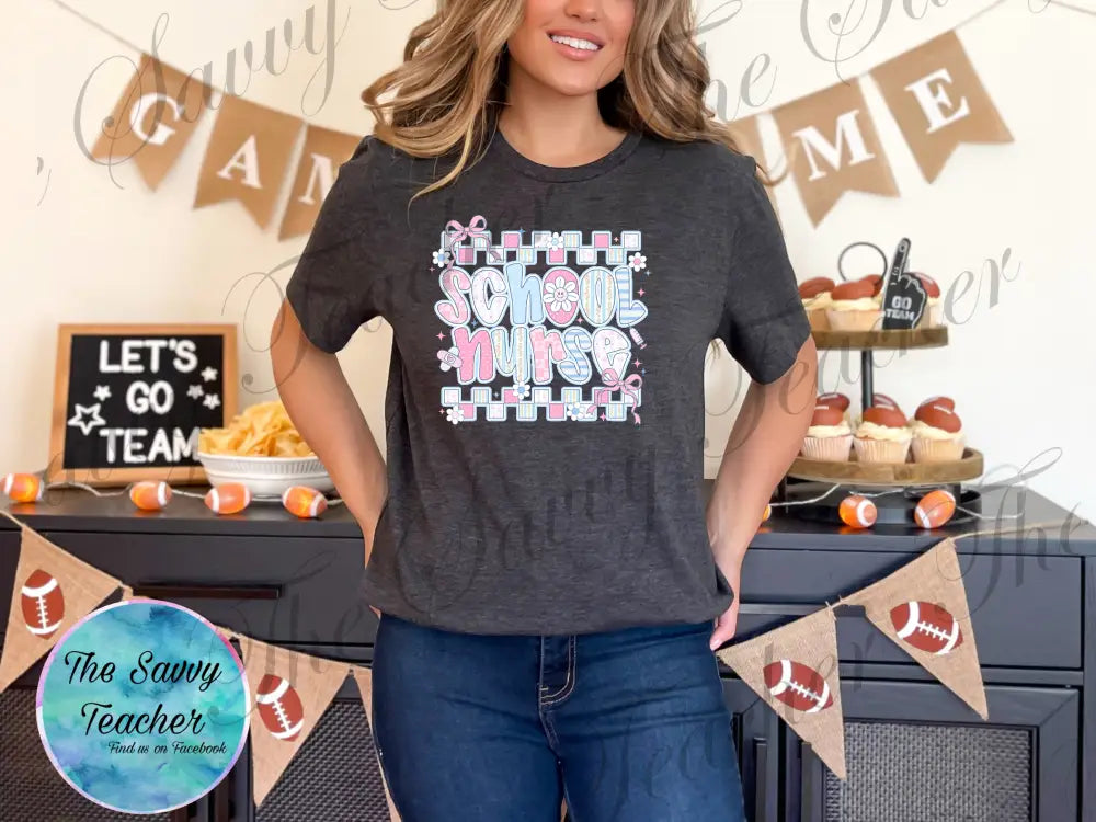 School Nurse Spirit Shirt - XS / Short - t-shirt