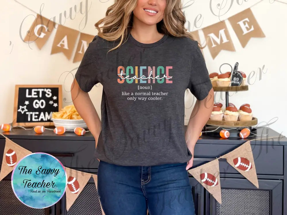 Science Teacher Spirit Shirt - XS / Short - t-shirt