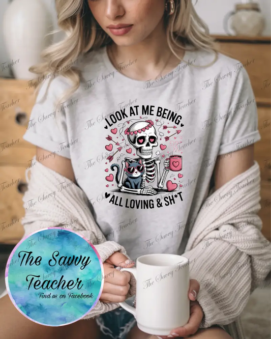 Snarky Valentine’s Day - small / t-shirt - t-shirt