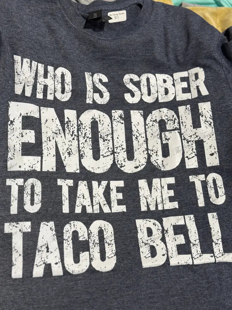 Sober Enough - Small - t-shirt