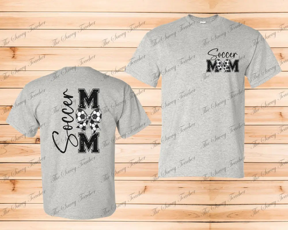 soccer mom bow - small - t-shirt