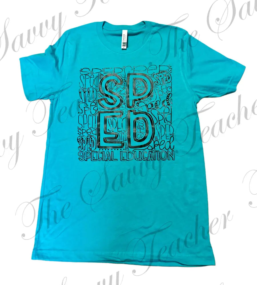 SPED Typeography Spirit Shirt - t-shirt