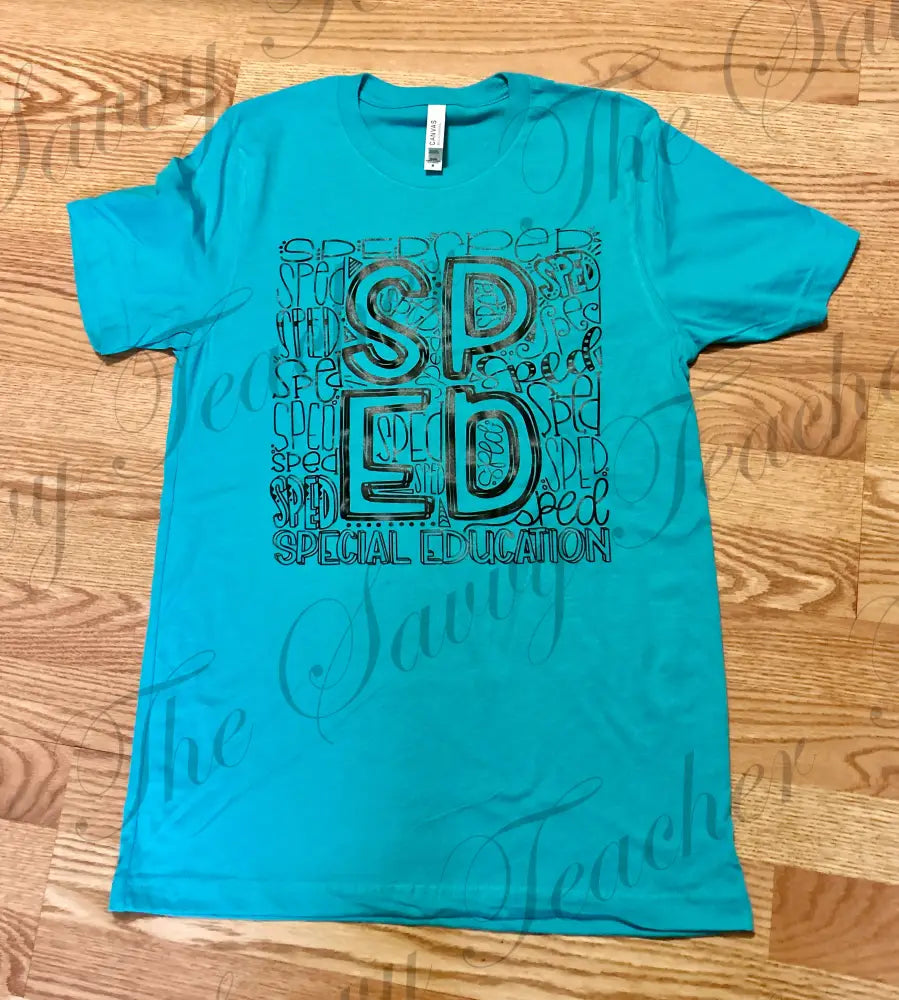 SPED Typeography Spirit Shirt - t-shirt