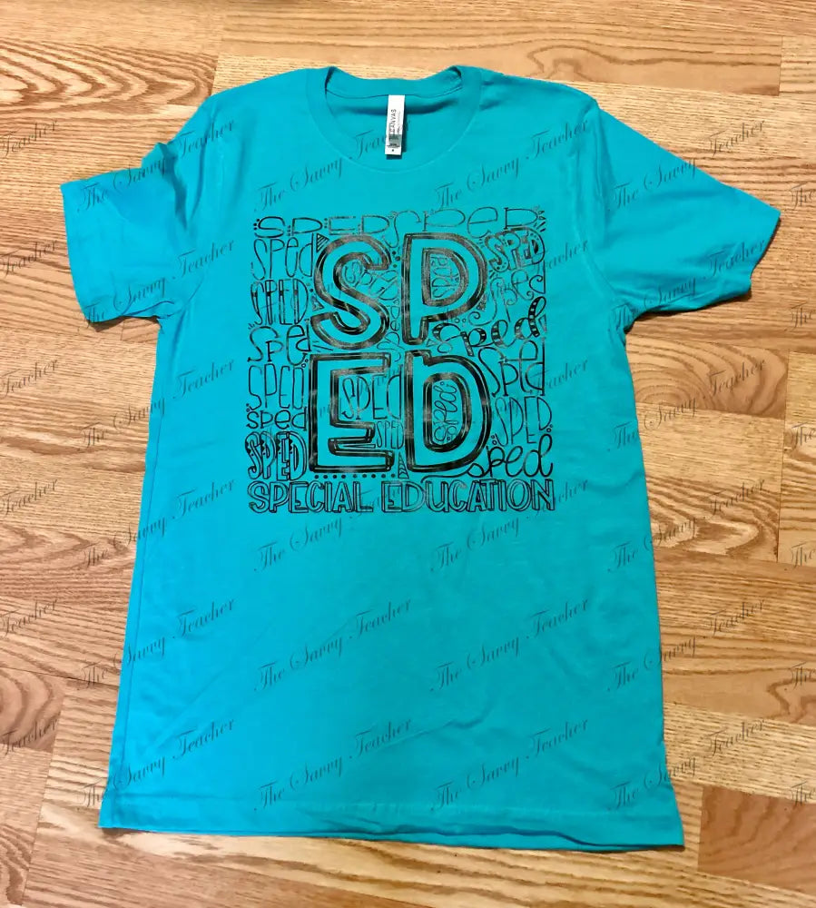 SPED Typeography Spirit Shirt - t-shirt