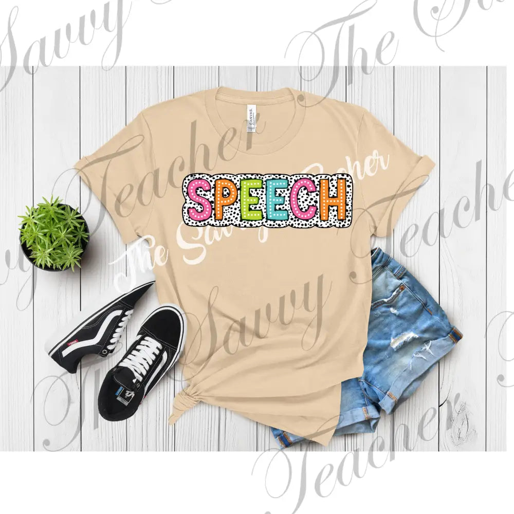 Speech Teacher Spirit Shirt - XS / Short - t-shirt