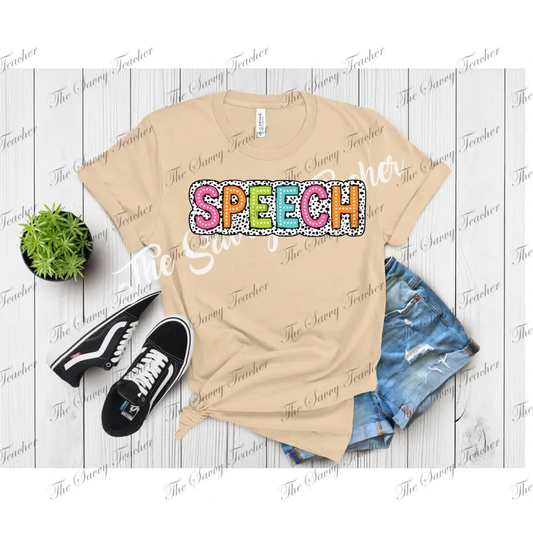 Speech Teacher Spirit Shirt - XS / Short - t-shirt