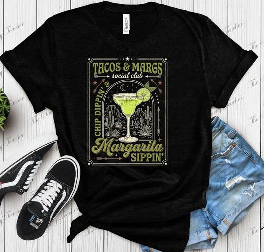 Taco’s and Margs Western Vibe - small - t-shirt