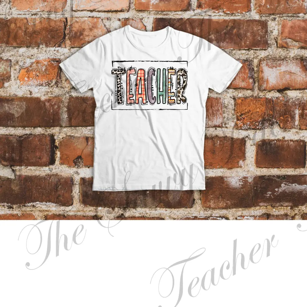 Teacher Doodles spirit shirt - small - t-shirt