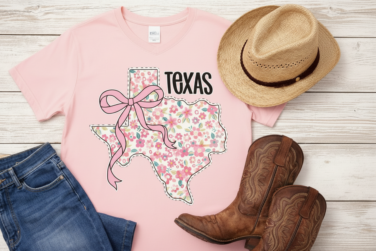 Texas Pink Bow
