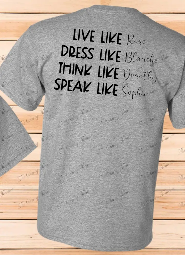 Thug Life (Golden Girls t-shirt) - t-shirt