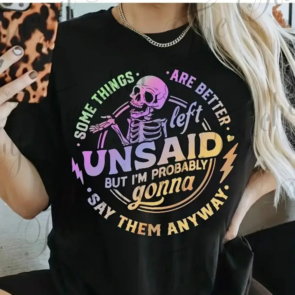 Unsaid - XS - t-shirt