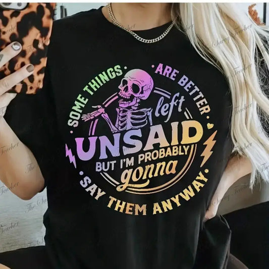 Unsaid - XS - t-shirt