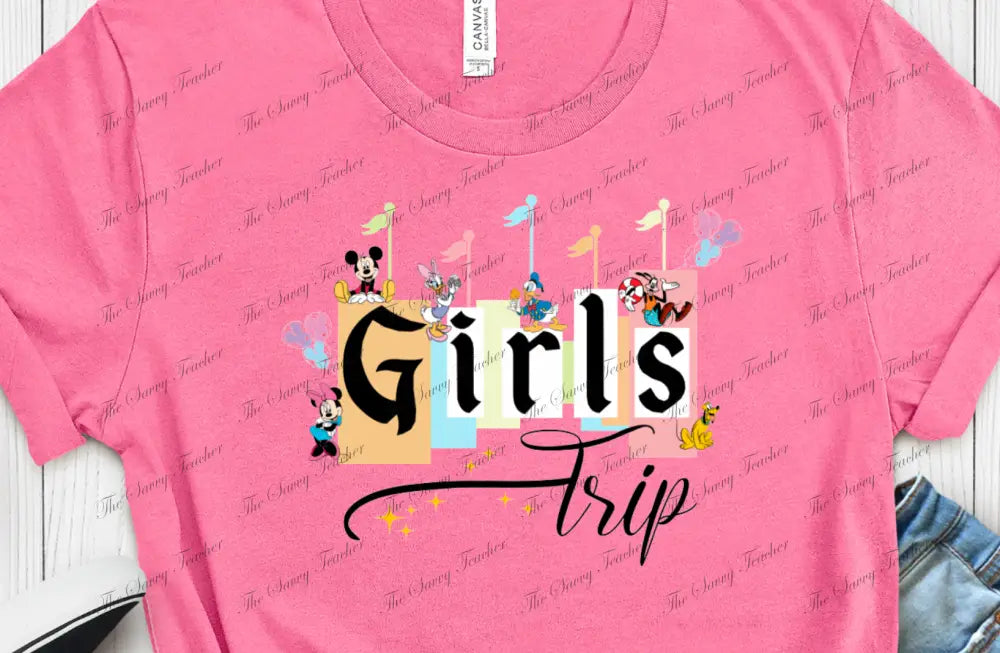 Vintage Disney Girls Trip - Newborn - t-shirt