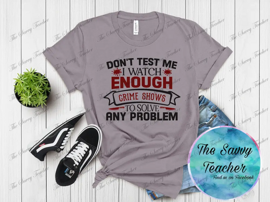Watch True Crime - XS - t-shirt