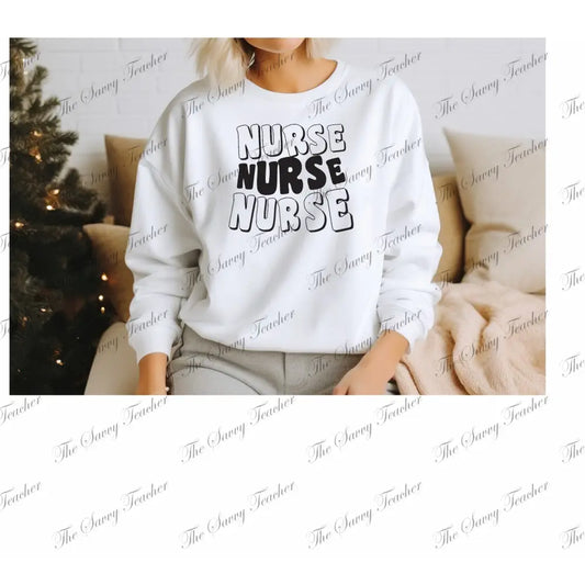 Wavy Nurse - Small - sweatshirt