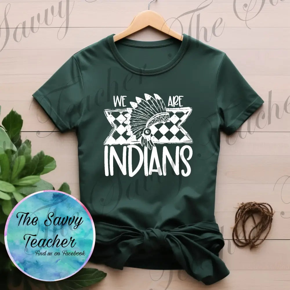 We Are Indians spirit shirt - youth xs - t-shirt