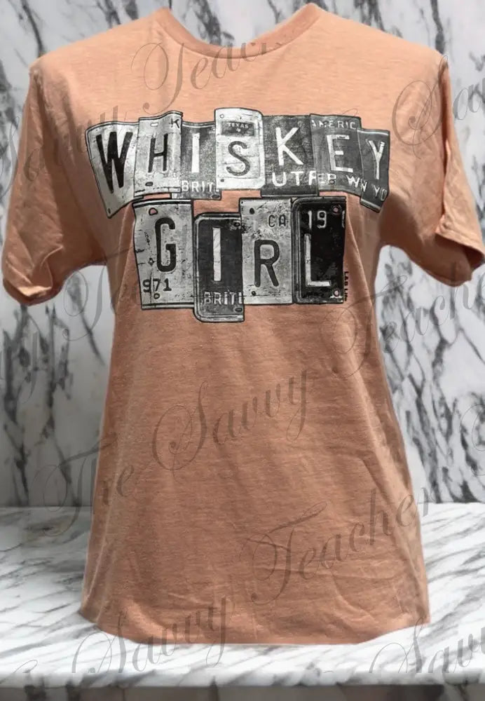 Whiskey Girl - small - t-shirt