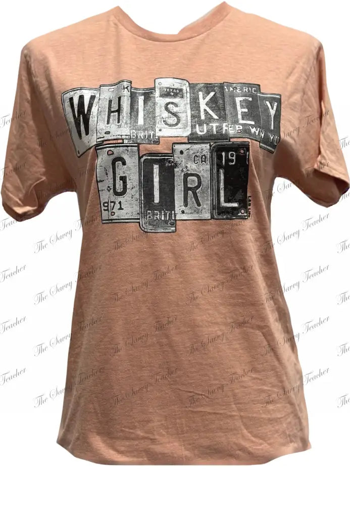 Whiskey Girl - t-shirt