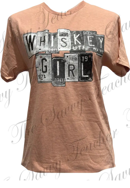 Whiskey Girl - t-shirt