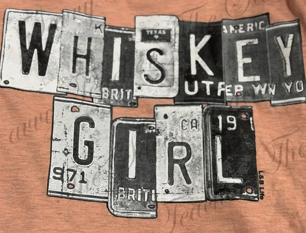 Whiskey Girl - t-shirt