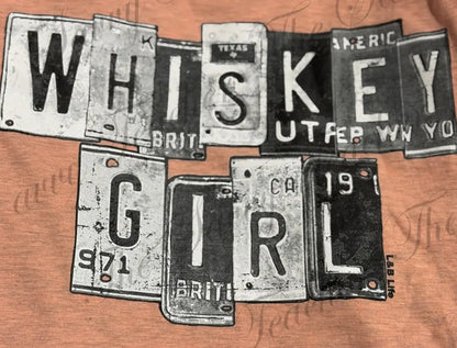 Whiskey Girl - t-shirt