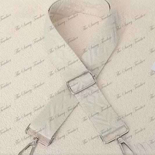 White geometric phonestrap - Phone Strap