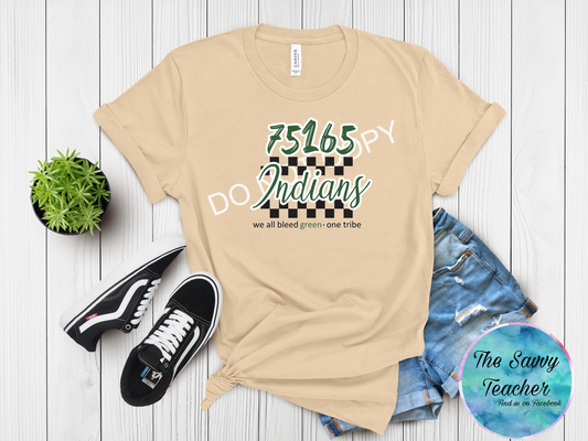Indian Zip Code spirit shirt